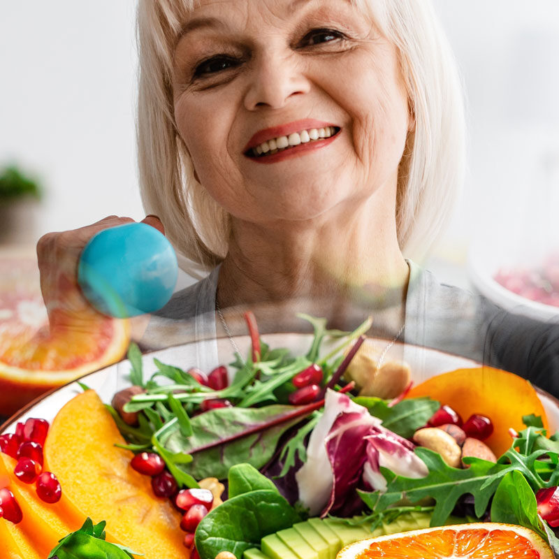 Dieta odchudzająca bez glutenu oraz bez laktozy dla Seniorek